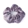 Goma para el pelo de terciopelo color caramelo, coletero vintage para niña estilo francés, anillo dulce y versátil para moño, accesorio para el pelo