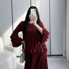 Diseño Único Miyake Top Plisado para Mujer Otoño 2024 Nuevo Camiseta Básica de Manga Larga Holgada Pulóver