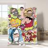 Cobertor de Ar Condicionado de Verão Crayon Shin-Chan Cobertor Espesso de Flanela Desenho Animado Infantil Cobertor de Sesta para Escritório para Todas as Estações
