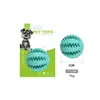 Juguete para Mascotas Transfronterizo Nunbell Cuerda de Algodón para Perro Juguete para Masticar Pelota de Goma Pelota de Juguete para Entrenamiento Interactivo para Perros