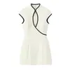 Venta Caliente Transfronteriza Aliexpress Nuevo Vestido Mini con Bloques de Color para Mujer Primavera 2026 2740111