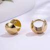 Brincos de argola simples brincos design senso nicho yiwu joias brincos osso da orelha unhas brincos europeus e americanos luz luxo high-end senso