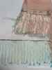 2025 Novo Flash Clássico Vertical Lantejoula Franja Renda DIY Decoração de Roupas Acessórios Fita Larga Franja