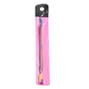 Aço inoxidável de fábrica empurrador de cutícula de aço para nail art empurrador de cor empurrador de pele morta raspador de cabeça dupla ferramentas de nail art atacado