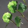 Popular TikTok en línea Red simulación en vivo flor de bola de nieve de 4 cabezas bola de nieve sala de estar mesa de comedor decoración de flores decorativas hortensia de madera