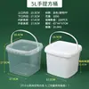 Cubo Cuadrado para Envasado de Alimentos Cubo Sellado Cubo Portátil Blanco Transparente Cubo para Salsa Blanca Polvo de Hielo Té de Leche Cubo Pequeño de Plástico con Tapa