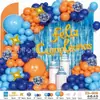 Conjunto de Balões de Aniversário em Espanhol Amazon Transfronteiriço Decoração de Fundo Cortina de Chuva Conjunto de Arco de Balões para Festa