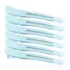 Pasador de belleza clip sin costuras pasador para cortar el pelo pasador de posicionamiento para partición de tinte caliente pasador para flequillo de palabra clip de presión de boca larga
