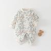 Macacão de Bebê Sem Costura 40g Macacão de Bebê Acolchoado Categoria de Roupas de Outono e Inverno para Bebê a Roupas de Algodão para Recém-Nascidos