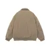 Beijie Roupa Masculina 2025 Inverno Novo Retrô Workwear Jaqueta de Algodão Marca Tendência Masculina Gola Lapela Casaco de Algodão Jaqueta de Algodão Casual Solta