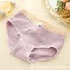 Ropa interior para mujer nueva de fábrica Ropa interior de algodón con letras japonesas Calzoncillos de hilo dulce finos y transpirables