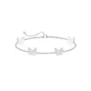 Pulseira de Trevo de Quatro Folhas com Zircônia Transfronteiriça Europeia e Americana, Elegante e Delicada, Adequada para o Dia a Dia, Joia de Mão Versátil para Mulheres 2026