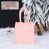 Bolsa de manzanas creativa para decoración navideña, bolsa de regalo de dulces para niños, bolsa de tela de fieltro, bolsa de mano DIY