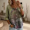 Novo Produto 2026: Camisa Longa Vintage com Renda Vazada e Efeito Amassado, Atacado a Partir de Uma Peça, Site Independente da Amazon Transfronteiriço Temu