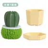 Cepillo Limpiador Nano Cactus Multifuncional para el Hogar Bola Limpiadora que no Suelta Fibras Cocina Color Degradado Creativo Cepillo para Macetas