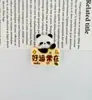 Ímãs de Geladeira de Resina de Panda Desenho Animado Fofo Ímãs Decorativos Acessórios Criativos para Decoração de Casa Venda por Atacado