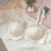 TikTok Explosiones Rápidas de Mano Pecho Pequeño Anillos sin Aros Ropa Interior Sexy para Mujer Anti-caída Puro Deseo Sujetador Nuevo Estilo para Niñas