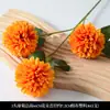 Flores Artificiales en Tema de Color Naranja y Naranja para Decoración de Boda, Arreglos de Pasillo, Arreglos Florales, Flores Falsas y Decoraciones de Piso