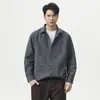 Camisa Casual de Manga Larga de Tela de Burbujas Nueva Primavera 2026 para Hombre, Corte Holgado, Sencilla, Ligera para Negocios, Versátil, Transpirable