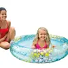 Suministrar: Piscina Redonda con Fondo de Burbujas de PVC Inflable Piscina Infantil de Tres Anillos Piscina Inflable de Bolas Oceánicas