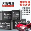 Batería de plomo-ácido TianNeng 6V 4.5AH 5AH 7AH 12AH para coches de juguete, elevadores, bombas de oxígeno, batería de 12 voltios