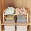 Estantes divisorios para armarios de dormitorio, gabinetes profundos para dormitorios en casa, divisores de ropa extensibles y apilables