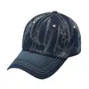 Nuevo estilo gorra otoño e invierno bordado de letras gorra de béisbol engrosada gorra de visera ancha para mujer gorra solar cepillada estilo americano todo-partido