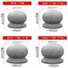 Bolas de Pedra para Barreiras de Tráfego de Granito, Bolas de Pedra Cinza Gergelim para Bloqueio de Carros, Postes de Pedra Redondos, Pedras Quadradas para Bloqueio de Veículos em Estacionamentos