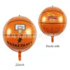 Globo Grande de Aluminio de Baloncesto de Pie, Globo de Aluminio de Pie de la Copa del Mundo, Globo de Decoración para Fiesta de la Copa del Mundo