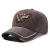 Gorra Lavada con Letra Transfronteriza para Hombre Gorra de Camionero Retro Europea y Americana Protector Solar Exterior Copete Profundo Sombrero Pequeño que Muestra la Cara para Mujer
