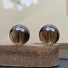 Cuentas sueltas de cristal natural, cristal blanco, cuentas redondas de amatista, cuentas individuales para decoración hecha a mano DIY, pulsera y collar al por mayor