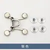 Herramienta para ceñir la cintura sin coser, Ajustador de cintura de jeans desmontable, Botón de metal ajustable para ceñir la cintura