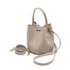 Bolso Nuevo Estilo 2026 para Mujer, Bolso Cruzado para Viajar, Bolso de Mano de Mimbre de Piel Genuina de Alta Gama para Primavera y Verano, Bolso Cruzado Tipo Cubo