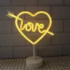 Fabricante Luces de Forma Neón Regalos de Navidad Flamenco Unicornio Arco Iris Luz Nocturna USB Luces de Neón LED Venta al por Mayor