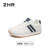 Zapatos Casuales de Cuero Cosido Zhr Forrest Gump para Mujer 2025 Nuevos Ligeros con Aumento de Altura Zapatos Deportivos Súper Suaves Transpirables Versátiles para Mujer
