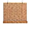 Fabricante de Cortinas de Caña Estilo Chino Clásico Cortinas de Casa de Campo Decoración de Pared Divisor Cortinas Enrollables Cortinas de Caña