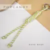 Colgante para Bolso Miu Cadena para Llavero Colgante Personalizado Accesorios Caseros Colgantes para Bolsos DIY Cuerda Trenzada