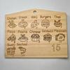 Dados de Haya de 12 Caras Dados Educativos Casuales Dados de Madera para Pareja de San Valentín Dados Poliédricos en Stock