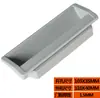 DMK012 Manija Empotrada de Plástico Manija para Archivador Taquilla Manija de Tirar Manija de Puerta LS712 110*40103*35