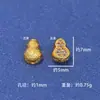 Accesorios DIY de Cobre Chapado en Oro, Cuentas Espaciadoras de Caparazón de Tortuga Ricas y Lujosas, Cuentas de Ojo de Gato, Accesorios para Pulseras, Cuentas de Calabaza, Accesorios al por Mayor