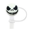Tapa de Silicona para Popote Creativa de Halloween, Tapón Antipolvo, Cubierta Reutilizable para Vaso de Agua, Venta Directa de Fábrica