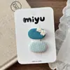 Presilha de Cabelo Infantil Pequena Xadrez com Franja, Grampo de Cabelo com Laço de Renda para Meninas, Mini Presilha de Cabelo para Bebê, Acessório de Cabelo Fofo