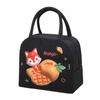Bolsa térmica de dibujos animados transfronteriza de gran capacidad tela Oxford bolsa para lonchera fábrica impresión Logo bolsa para almuerzo bolsa de aluminio al por mayor