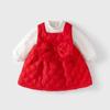 Ropa para Bebé Ropa de Otoño e Invierno Ropa Acolchada de Algodón Chaqueta Acolchada de Algodón Abrigo Acolchado de Algodón Ropa para Dormir de Niña Abrigo Espeso con Forro Polar de Algodón Código Roto Liquidación