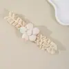 Diadema Floral Transpirable Fina de Nuevo Estilo Transfronteriza para Niños, Linda Diadema de Princesa para Bebé, Tocado, Protección de la Fontanela del Bebé