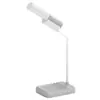 Lâmpada de mesa LED simples e nova para proteção ocular, carregamento USB, luz sem escada, para leitura de estudante, pequena lâmpada de mesa de desktop, fabricante