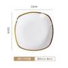 Vajilla y platos de porcelana china de hueso con relieve oscuro estilo chino para el hogar, vajilla de cerámica, plato, vajilla y combinación de platos, combinación libre