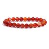 Pulseira de Cristal Natural Ágata Olho de Tigre Youjia Jewelry Venda Quente Transfronteiriça Pulseira Simples de Contas de Cristal Atacado