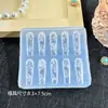 Molde Popular de Flor de Alta Transparência para Decoração de Unhas DIY Phalaenopsis Lótus Decoração de Unhas Lírio-do-vale Molde de Decoração para Unhas