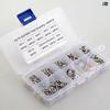 Juego de tuercas para cables de cabeza plana cruzada de acero inoxidable 818/7985, 480/440/500/210/810 piezas